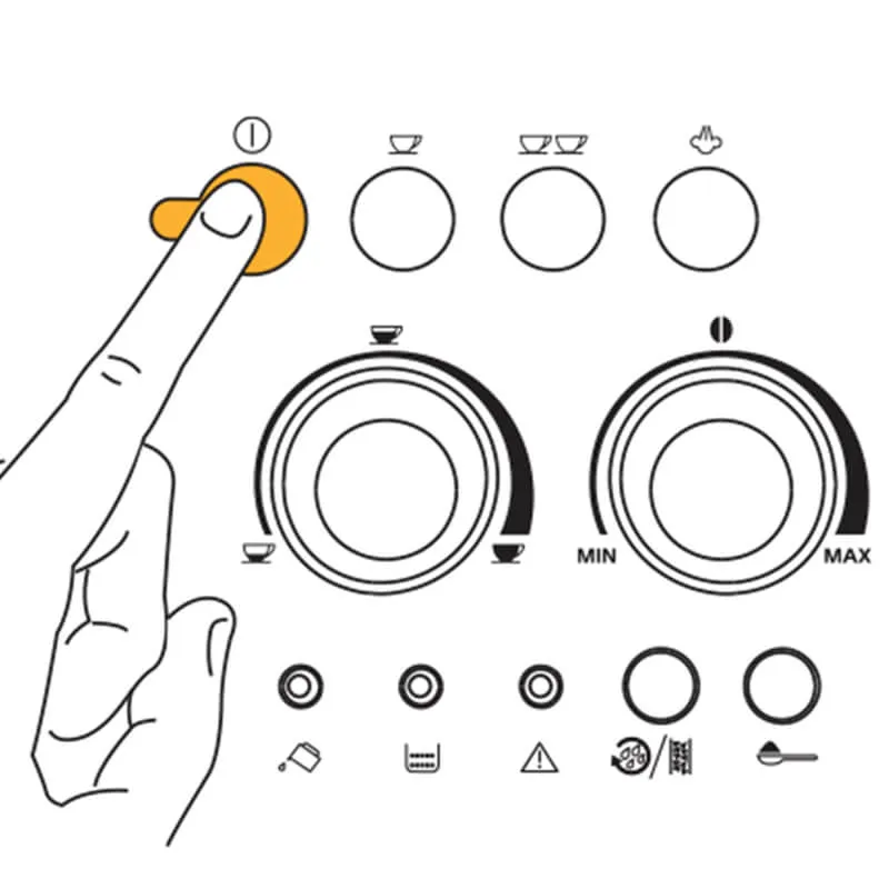 Hướng dẫn vận hành máy pha cà phê Delonghi