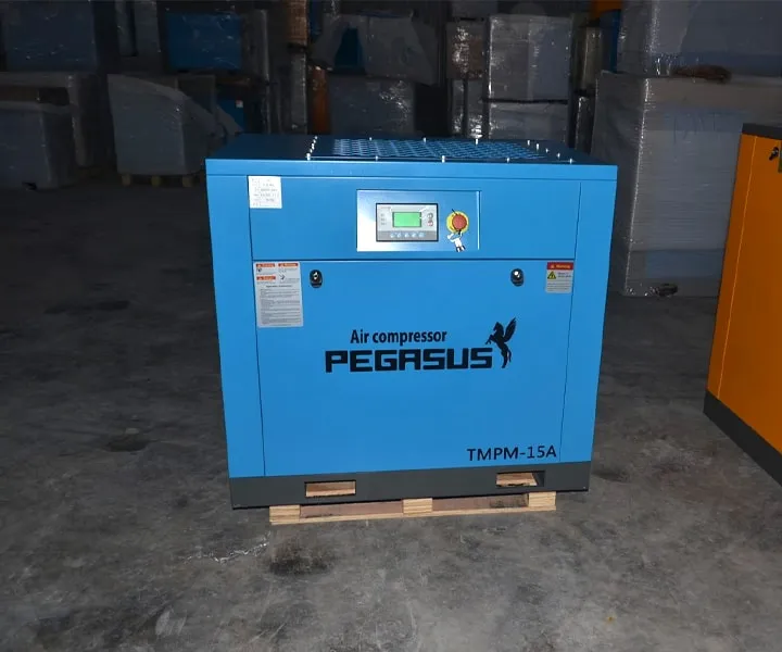 Đặt máy nén khí ở nơi khô thoáng, bằng phẳng