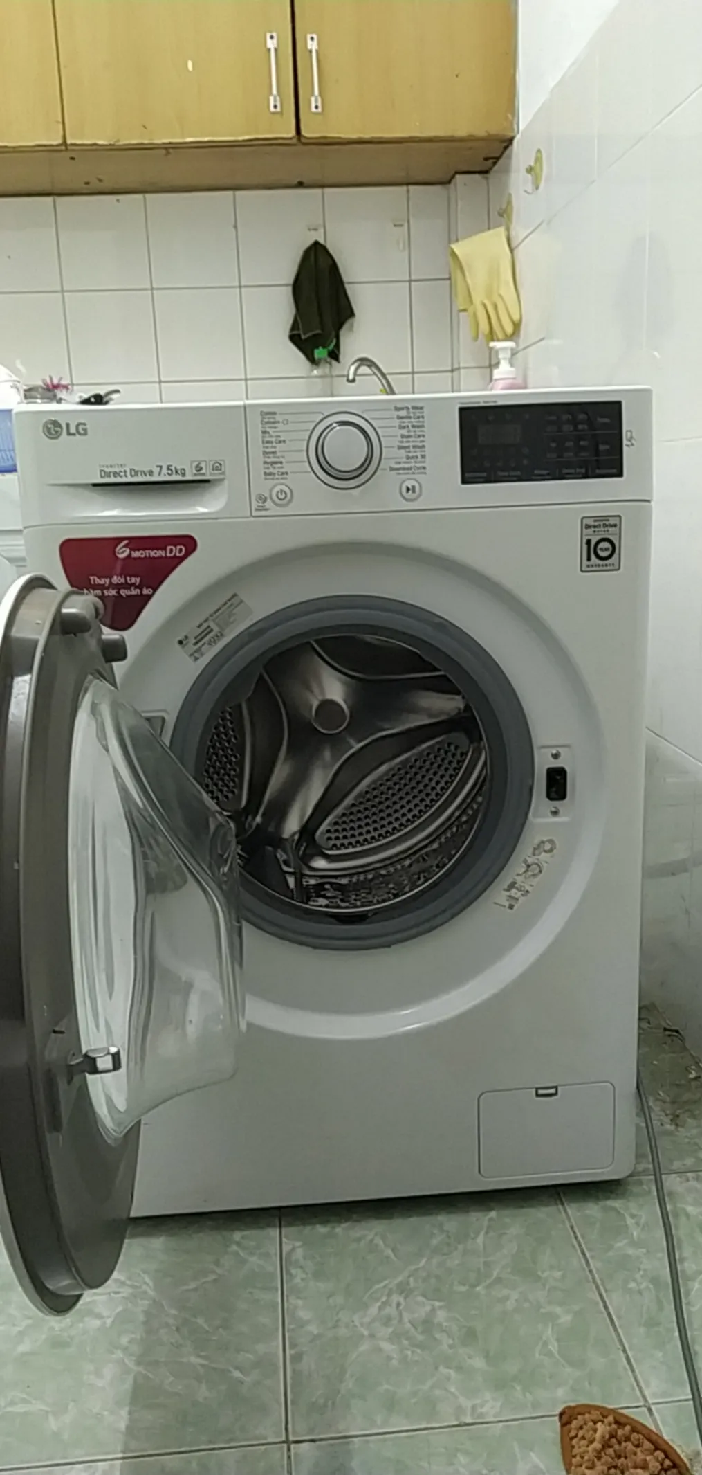 Kiểm tra các kết nối điện trước khi tháo hộp số máy giặt Sanyo