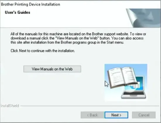 Yêu cầu kết nối cáp USB máy in Brother MFC 7360 với máy tính