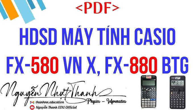 Cách Sử Dụng Máy Tính Casio 580VNX Hiệu Quả Cho Học Sinh