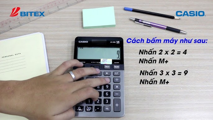 Hướng Dẫn Chi Tiết Cách Sử Dụng Máy Tính Casio JS 120L Hiệu Quả