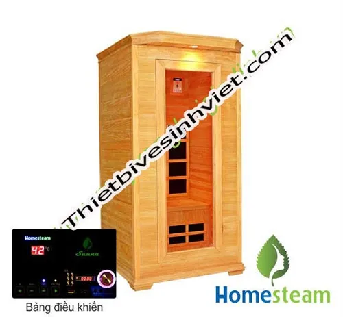Phòng xông hơi khô HomeSteam HS-101A tiện nghi tại gia