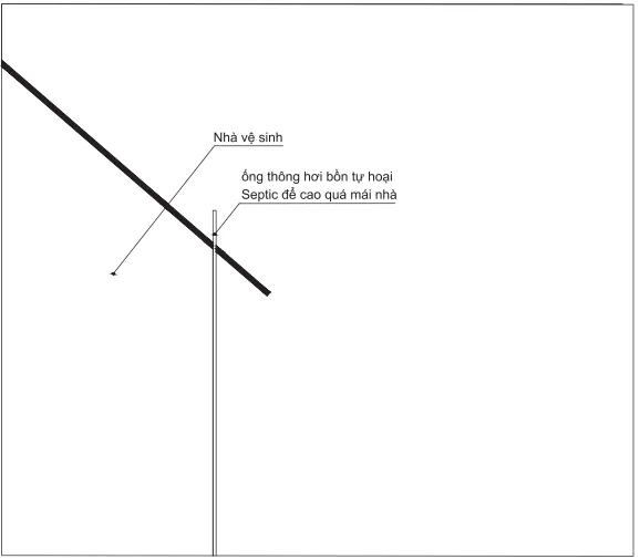 Lắp đặt ống thông hơi bồn tự hoại Septic
