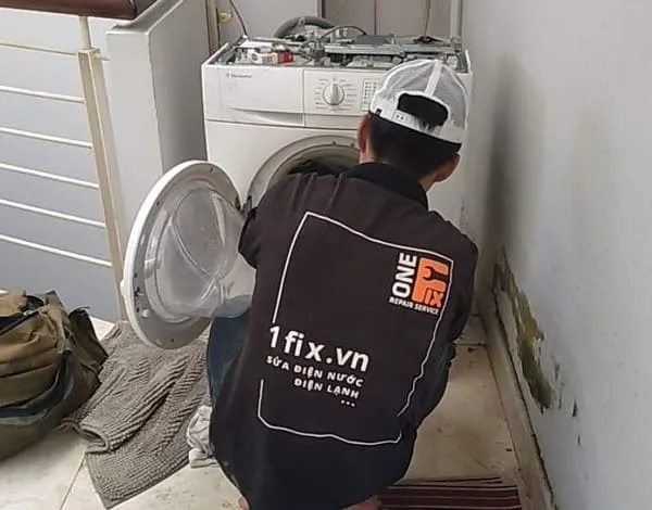 Kiểm tra vị trí và đường cấp thoát nước trước khi lắp đặt máy giặt Toshiba