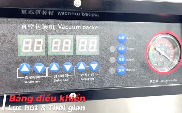 Hướng dẫn cài đặt thông số hàn của máy hút chân không công nghiệp