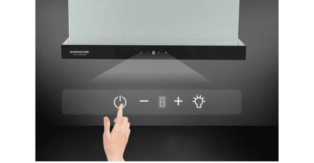 cách sử dụng máy hút mùi Sunhouse hiệu quả