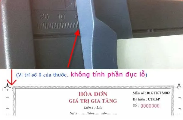 Thước máy in kim Epson LQ 310