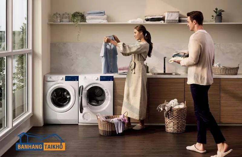 Chương trình sấy chống nhăn giúp quần áo giảm thiểu nếp gấp