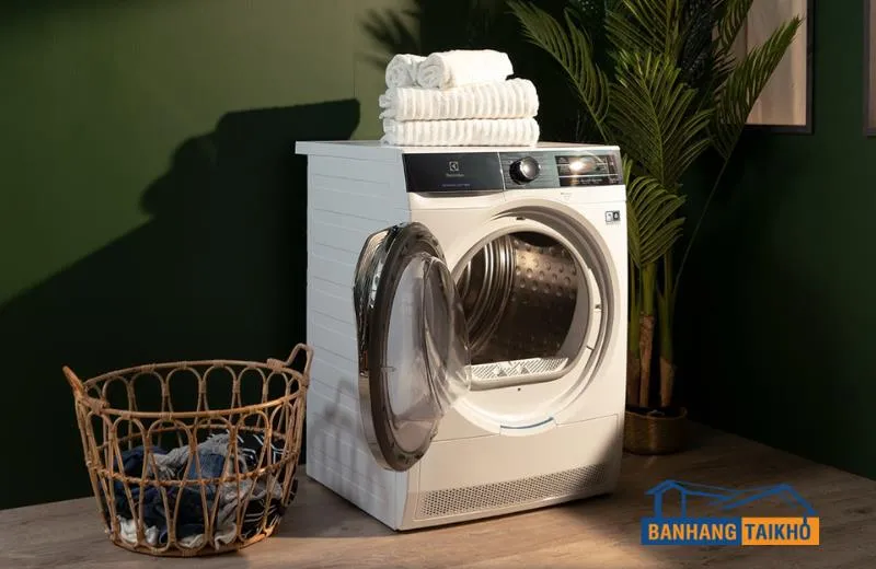 Máy sấy quần áo Electrolux công nghệ thông hơi, ngưng tụ và bơm nhiệt