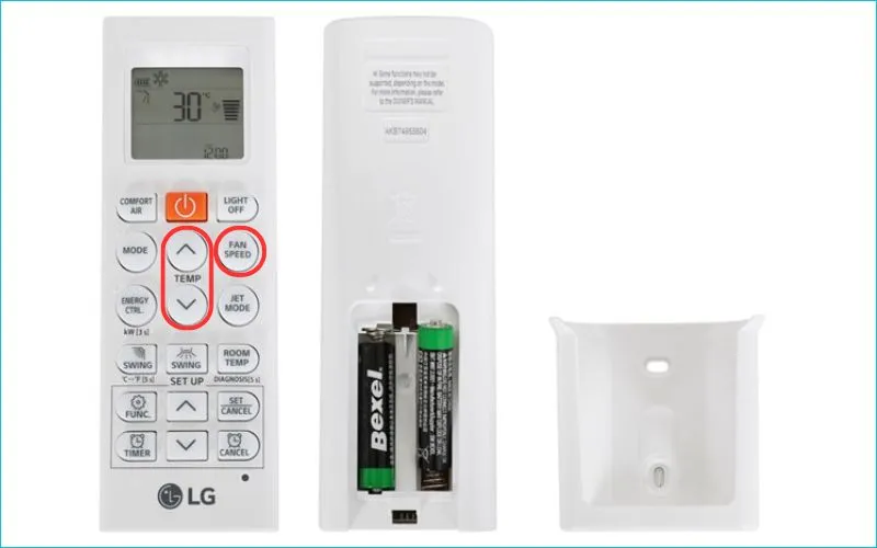 Dễ dàng tùy chỉnh nhiệt độ và tốc độ quạt theo ý muốn