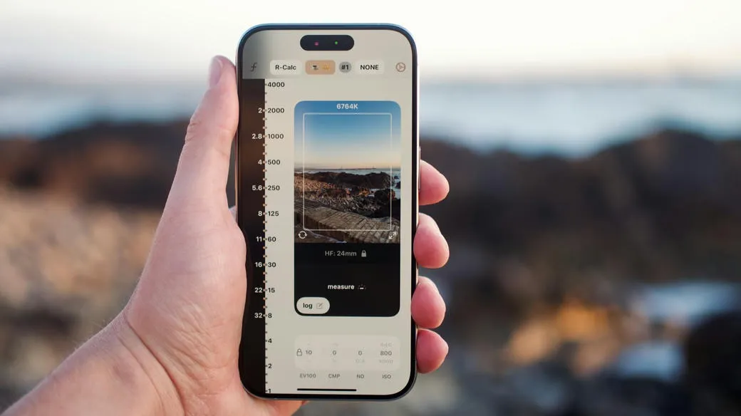 Ứng dụng đo sáng trên điện thoại, hỗ trợ điều chỉnh phơi sáng trong cách sử dụng máy ảnh phim