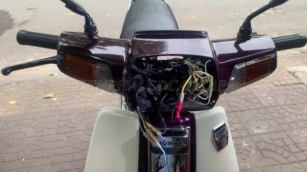 Quy trình chuyển điện và đấu bóng đèn LED xe máy Honda