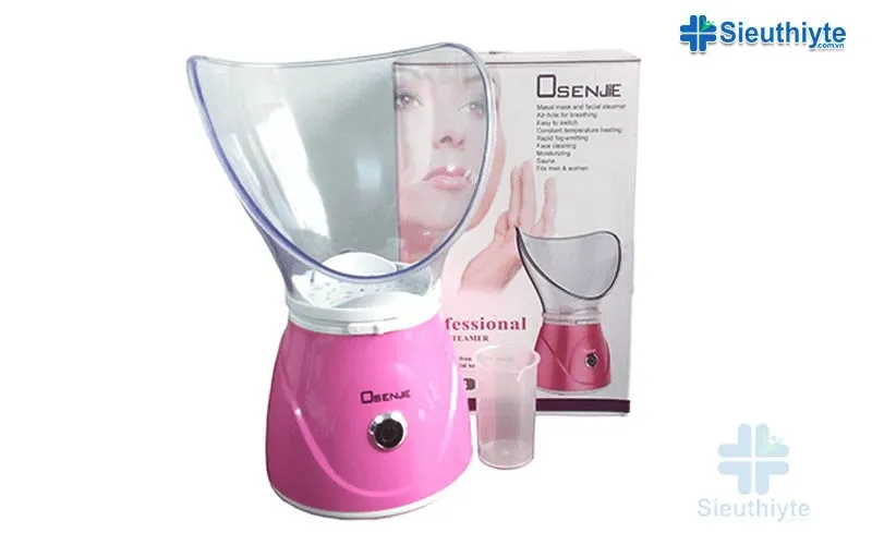 Máy xông mini nhỏ gọn, tiện lợi giúp chăm sóc da hiệu quả tại nhà