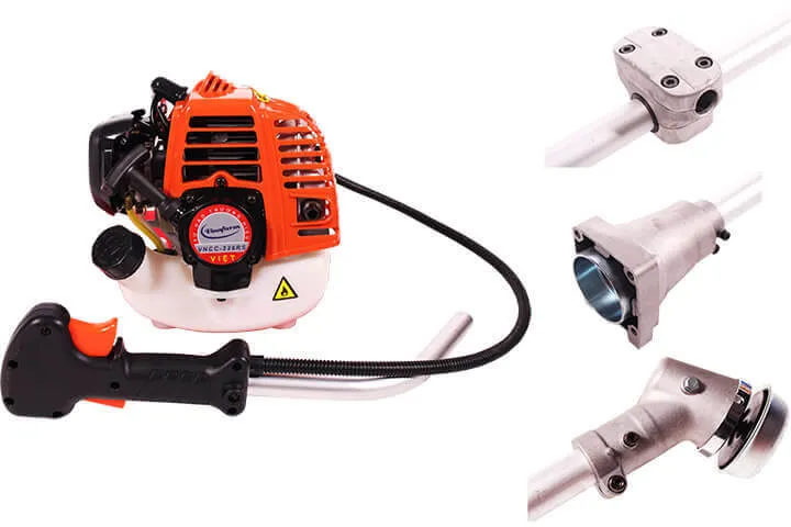 Cách lắp ráp tay cầm máy cắt cỏ 2 thì