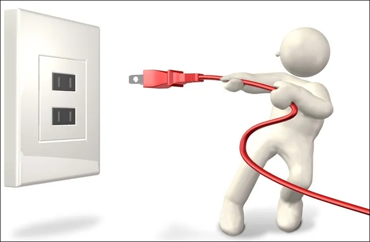 Lưu ý không rút nguồn máy chiếu Sanyo ngay sau khi tắt, đảm bảo quy trình làm mát hoàn tất, theo cách sử dụng máy chiếu Sanyo