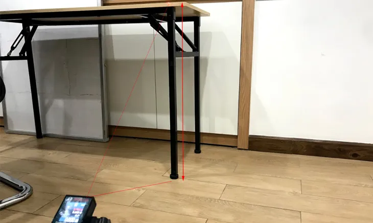 Cách đo khoảng cách gián tiếp tại một vị trí bất kỳ bằng máy đo khoảng cách Bosch GLM