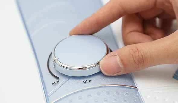 Nút điều chỉnh nhiệt độ của máy nước nóng Centon