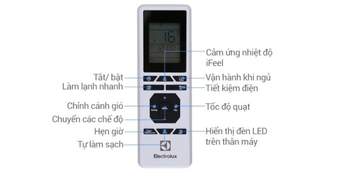 Cách Sử Dụng Remote Máy Lạnh Electrolux Chuẩn Xác Nhất