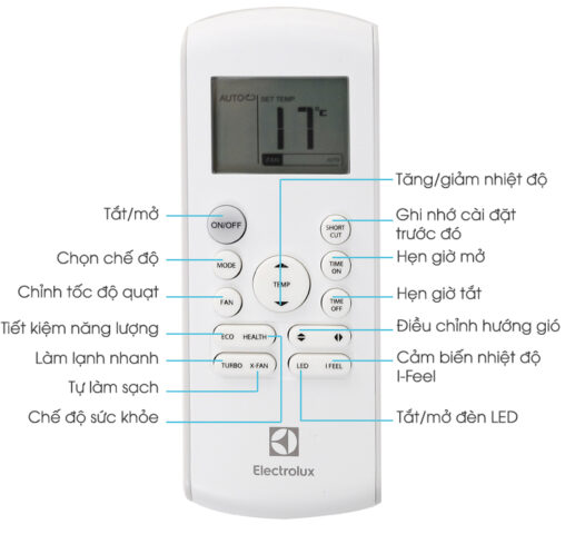 Cách Sử Dụng Remote Máy Lạnh Electrolux Chuẩn Xác Nhất