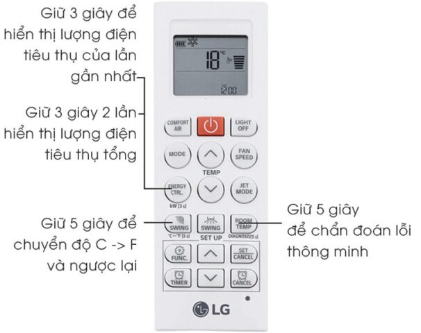 Cách Mở Khóa Remote Máy Lạnh LG Đơn Giản, Hiệu Quả Nhất