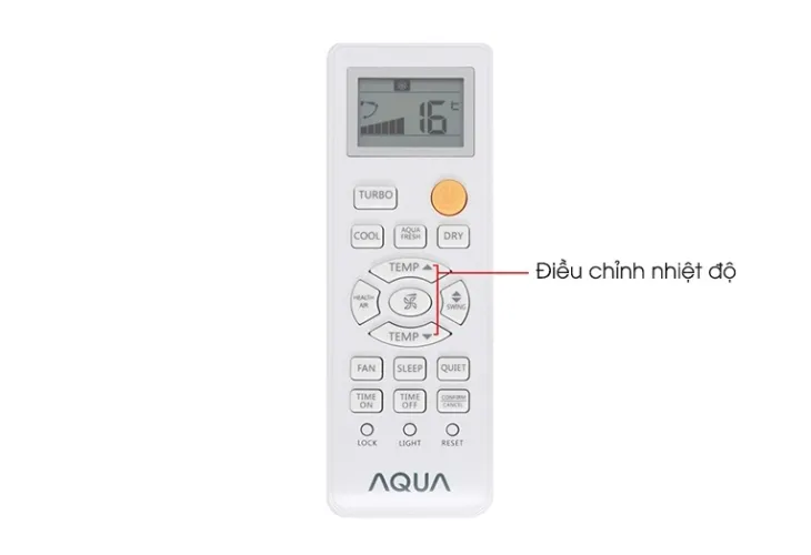 Cách Mở Máy Lạnh Aqua – Điều Chỉnh Nhiệt Độ Bằng Remote Aqua
