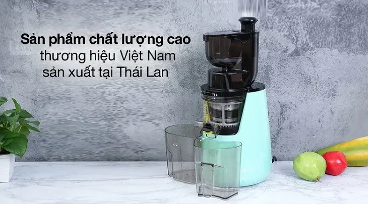 Máy ép hoa quả chậm Kalite KL-598 hiện đại, an toàn giúp tạo ra nước ép bổ dưỡng cho gia đình
