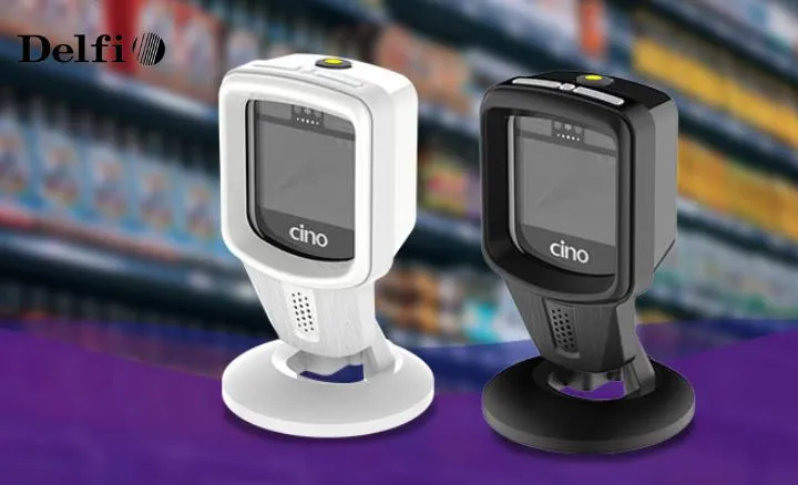 Máy quét cầm tay trên sản phẩm