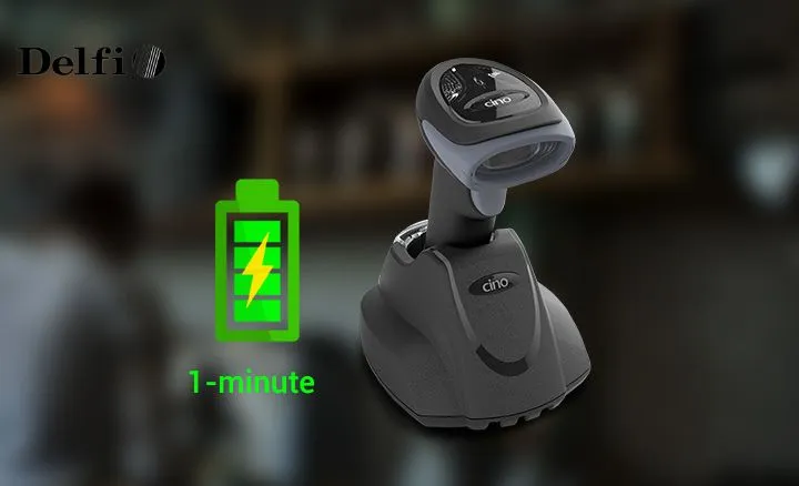 Máy quét mã vạch cắm USB vào laptop