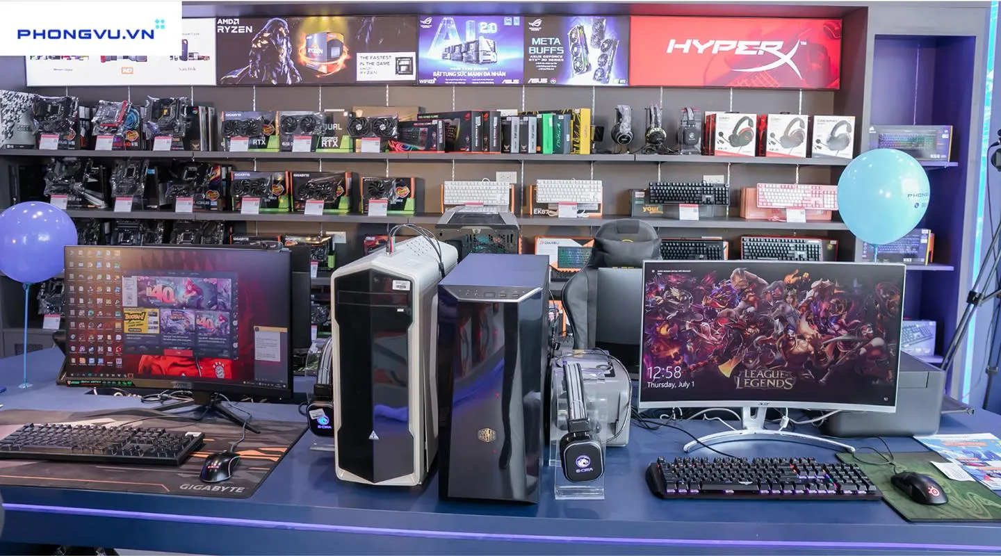 Máy tính để bàn chất lượng, giá rẻ tại Phong Vũ