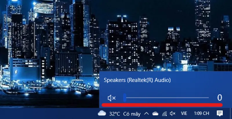 Cách điều chỉnh âm lượng và kiểm tra loa máy tính khi không nghe được