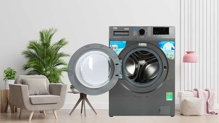 Chế độ Daily Express/Xpress Super Short của máy giặt Beko 8kg cho phép giặt siêu nhanh các loại đồ ít bẩn