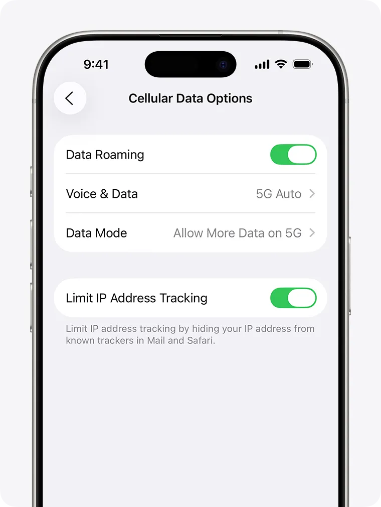Tổng quan tùy chọn dữ liệu di động, nhắc nhở tầm quan trọng của việc kiểm tra mọi yếu tố khi tự lên lắp cái bộ.
