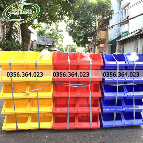 Hộp đựng ốc vít linh kiện đa màu sắc, làm từ nhựa PP chất lượng cao