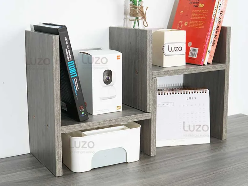 chi tiết lắp đặt kệ sách tự lắp ráp gỗ MDF chống ẩm