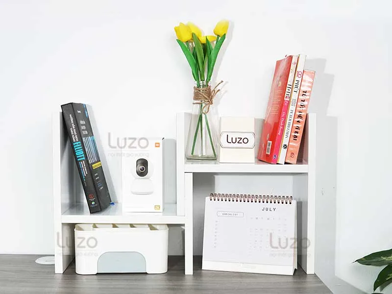 kệ sách tự lắp ráp nhiều tầng tiện lợi cho văn phòng hiện đại
