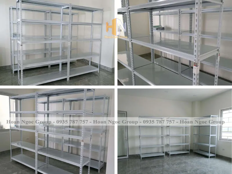 Hệ thống kệ tự lắp ráp dùng để lưu trữ hồ sơ tại Bệnh Viện Mắt Sài Gòn Quy Nhơn