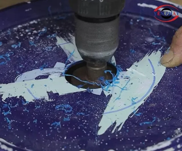 Tạo lỗ thùng chứa bụi