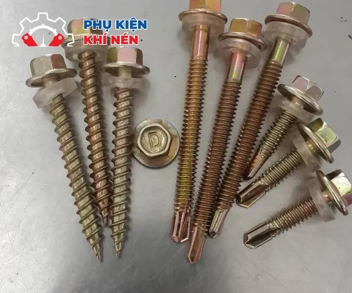 Các loại vít bắn tôn chuyên dụng đảm bảo độ bền
