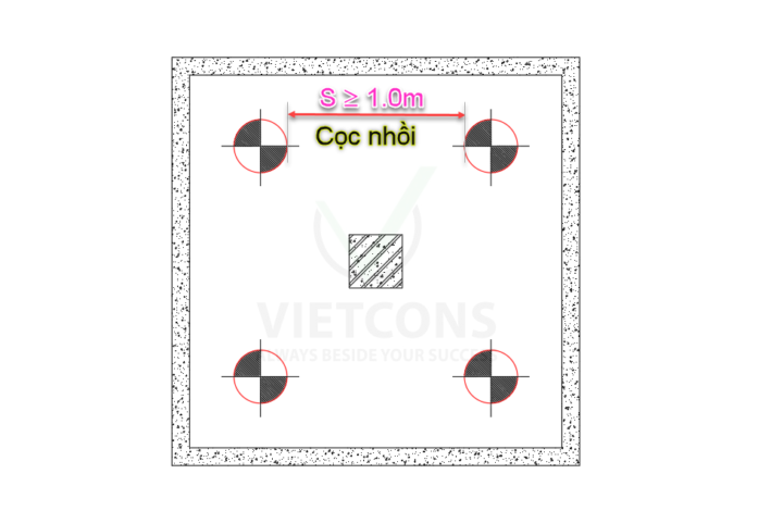 Khoảng cách cọc khoan nhồi – Nguyên Tắc Thiết Kế Và Tiêu Chuẩn Kỹ Thuật