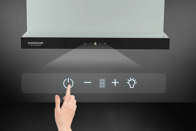 Kiểm tra hoạt động của máy hút mùi sau khi hoàn tất cách lắp máy hút mùi than hoạt tính