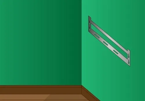 Kỹ Thuật Lắp Máy Lạnh Trong Phòng Ngủ: Gắn giá đỡ dàn lạnh lên tường