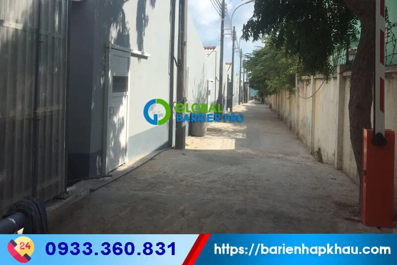 Thi công lắp đặt barrier tự động FAAC nhập khẩu từ Italia tại Bình Thuận