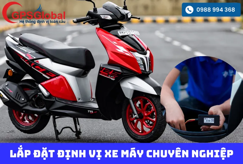 Lắp đặt định vị xe máy giá rẻ