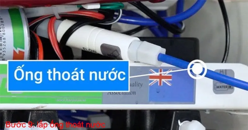 Quy trình lắp đặt máy lọc nước Kangaroo 5 lõi