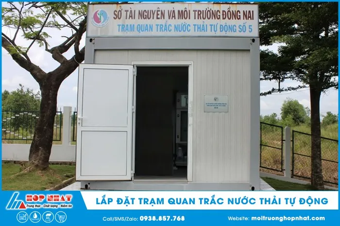 Trạm quan trắc tự động hoàn chỉnh cho giám sát nước thải