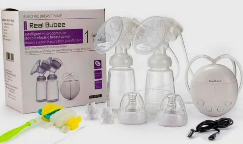 Hướng dẫn lắp đặt các bộ phận máy hút sữa Real Bubee chính xác theo cách sử dụng máy hút sữa real bubee