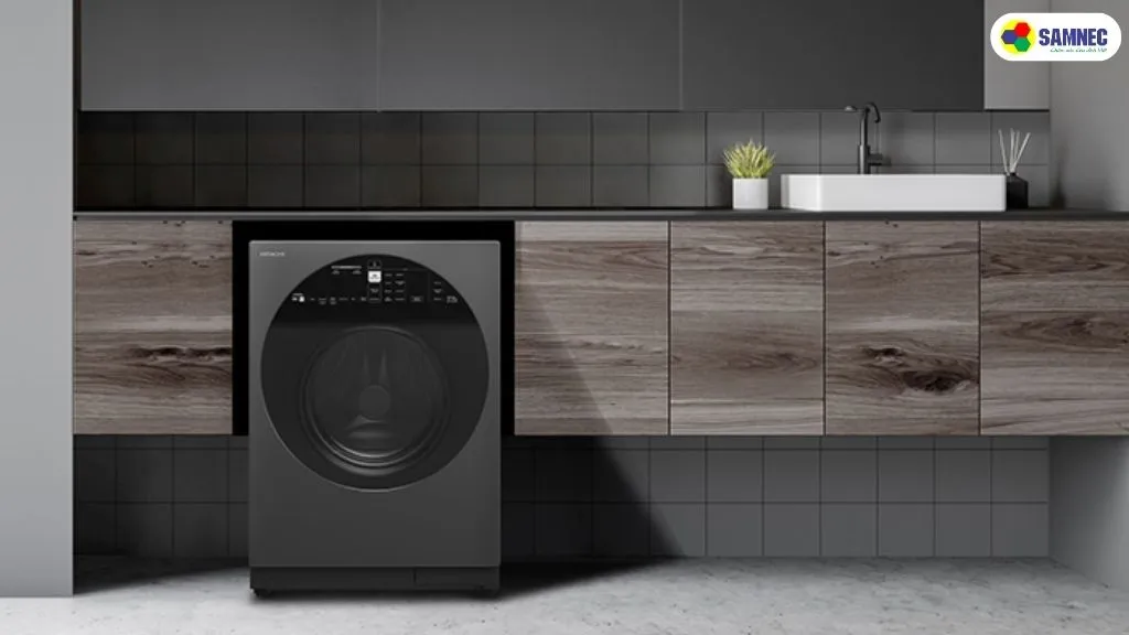 Cận cảnh mã lỗi F6 xuất hiện trên bảng điều khiển máy giặt Hitachi, yêu cầu cách sửa lỗi f6 máy giặt hitachi