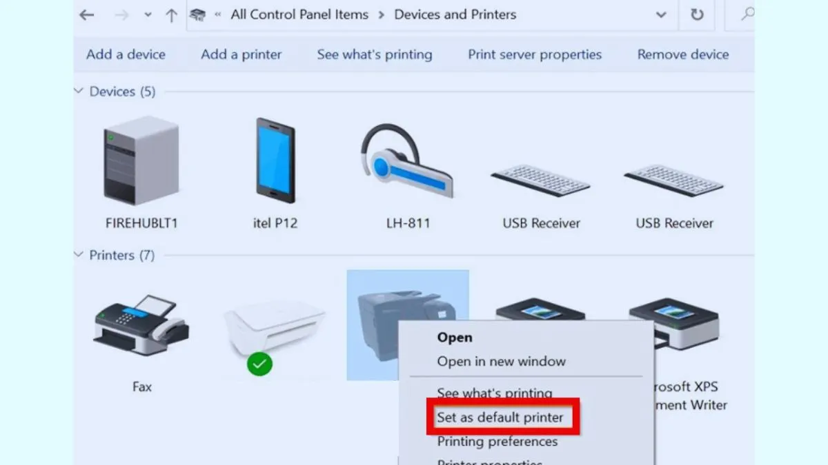 Cài đặt lại driver máy in để sửa lỗi máy in Brother không in được