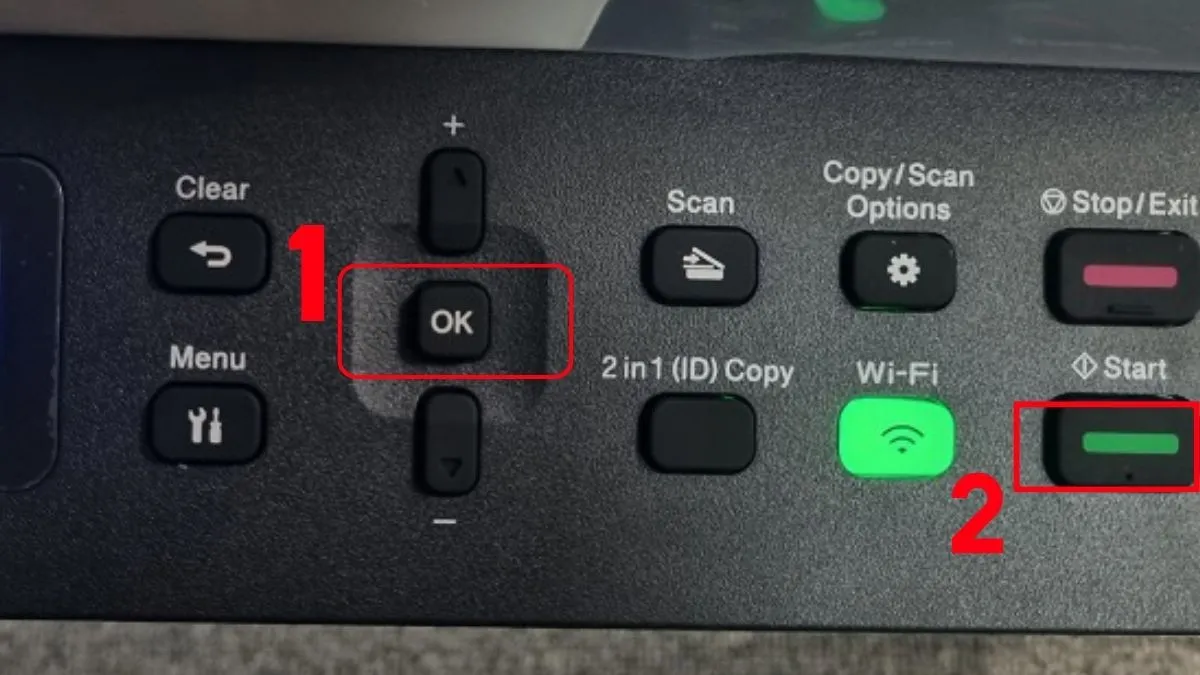 Sửa lỗi máy in Brother không in được